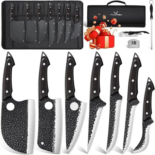Butcher-Knife-Set-for-Meat-Cutting-18PCS-Professional-Serbian-Chef-Knife-Set-with-Bag